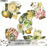 Autumn bouquet compositions by VanillaM Designs