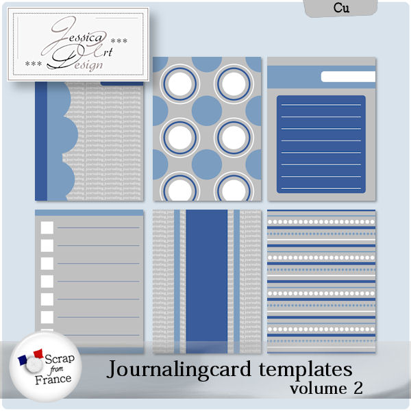 Journalingcard Templates Vol. 2 by Jessica art-design - Click Image to Close
