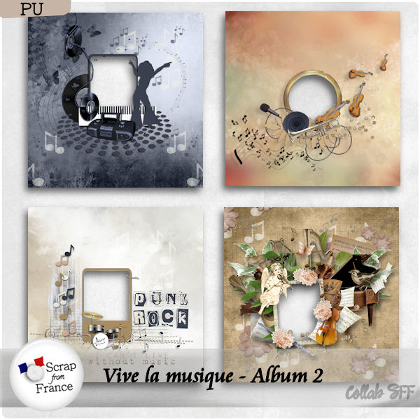 Vive la musique - Album 2- Collab SFF - Click Image to Close