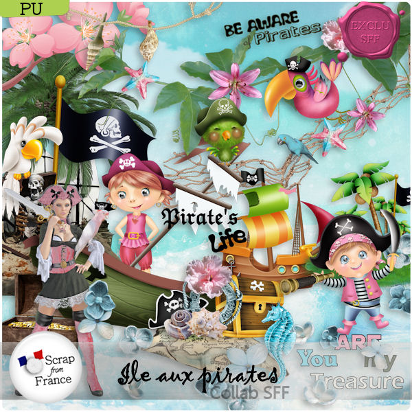 Ile aux pirates - Collab SFF - Click Image to Close