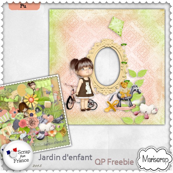 Jardin d'enfant - QP freebie- collab SFF - Click Image to Close