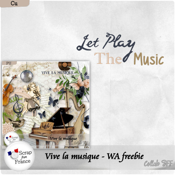 Vive la musique- WA freebie - Collab SFF - Click Image to Close
