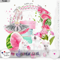 Bubble gum by VanillaM Designs