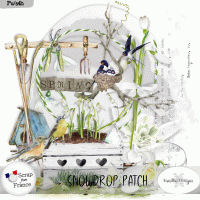Snowdrop patch by VanillaM Designs
