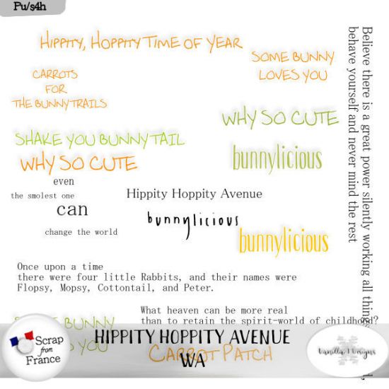 Hippity Hoppity Avenue by VanillaM Designs - Click Image to Close