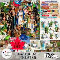 Travel to Egypt - Collection by Pat Scrap