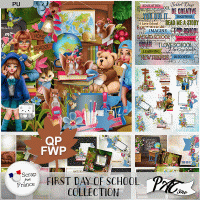 First Day of School - Collection by Pat Scrap