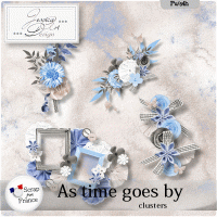 As time goes by clusters by Jessica art-design