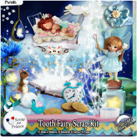 TOOTH FAIRY SCRAP KIT - FULL SIZE by Disyas Designs