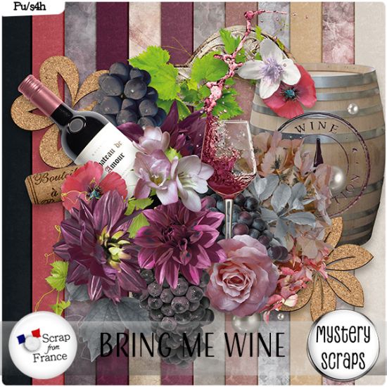 Bring me Wine minikit by Mystery Scraps - Click Image to Close