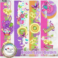 Hoppin Easter Borders By Crystals Creations