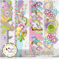 Easter Cuties Borders FS by Crystal's Creations