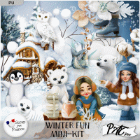 Winter Fun - Mini-Kit by Pat Scrap