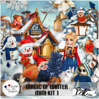 Magic of Winter - Mini-Kit 1 by Pat Scrap (PU)