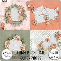 Turn Back Time Quickpages by Mystery Scraps