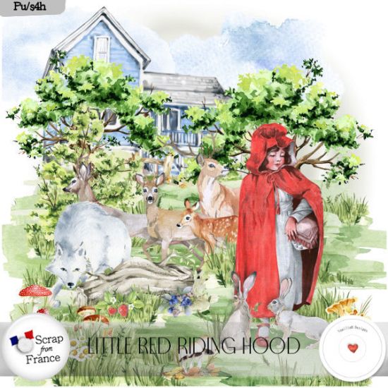 Little Red Riding Hood by VanillaM Designs - Click Image to Close