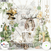 Silver bell by VanillaM Designs