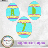 Hoppin Easter Alphas By Crystals Creations