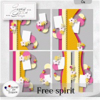 Free spirit templates by Jessica art-design
