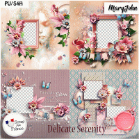 Delicate Serenity Quickpages by MaryJohn