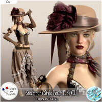 STEAMPUNK STYLE POSER TUBE CU - FULL SIZE
