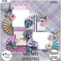 Nice Mice Quickpage by Mystery Scraps