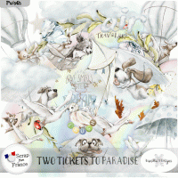 Two tickets to paradise by VanillaM Designs