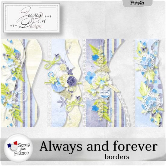 always and forever borders by Jessica art-design - Click Image to Close