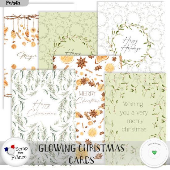 Glowing Christmas by VanillaM Designs - Click Image to Close