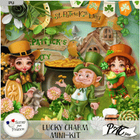 Lucky Charm - Mini - Kit by Pat Scrap