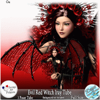 EVIL RED WITCH IRAY POSER TUBE CU - FS by Disyas