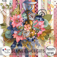Summer Thoughts kit by Mystery Scraps