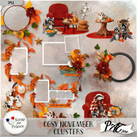 Cosy November - Clusters by Pat Scrap