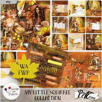 My little Squirrel - Collection by Pat Scrap