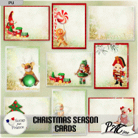 Christmas Season - Cards by Pat Scrap (PU)