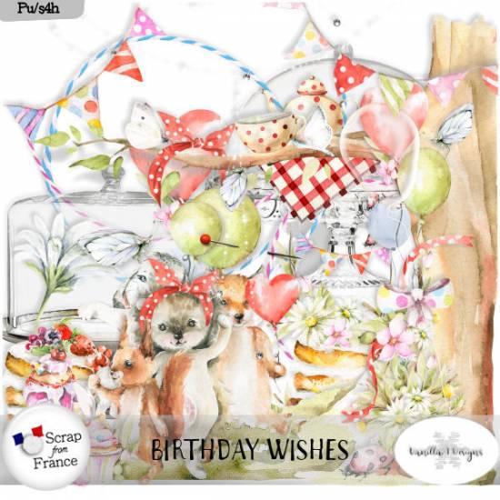 Birthday wishes by VanillaM Designs