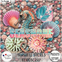 Seashell Shores Euroscrap CU by Mystery Scraps