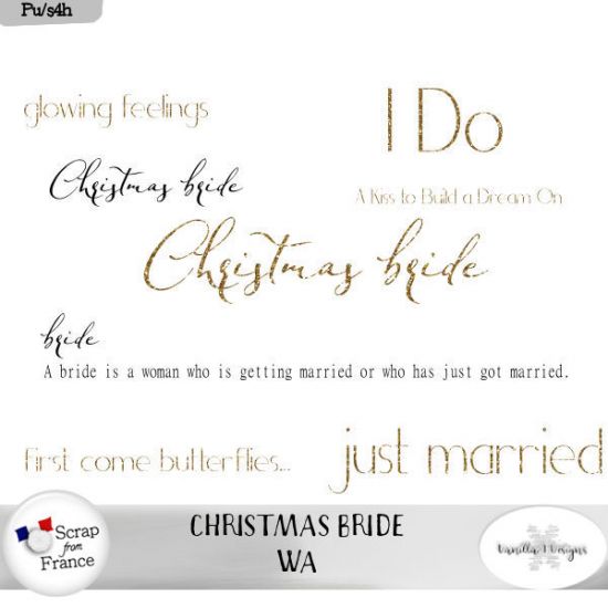 Christmas bride by VanillaM Designs - Click Image to Close