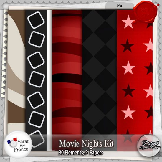 MOVIE NIGHTS COLLECTION PACK - FULL SIZE - Click Image to Close