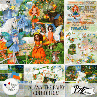 Alaya the Fairy - Collection by Pat Scrap