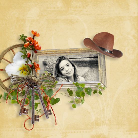 Western Girl - kit by Mariscrap - Click Image to Close