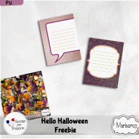 Hello Halloween - Freebie by Mariscrap