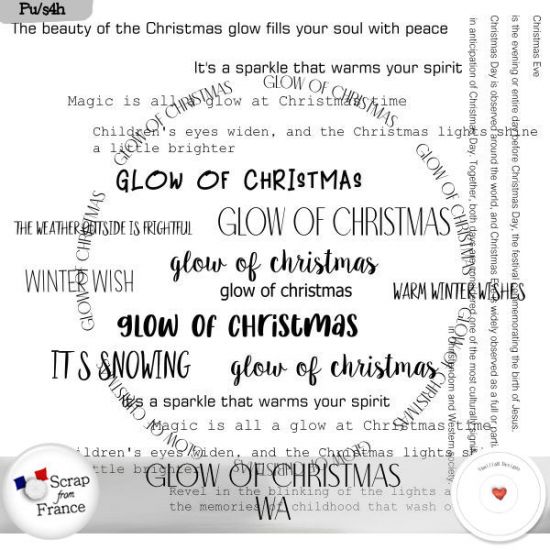 Glow of Christmas by VanillaM Designs - Click Image to Close