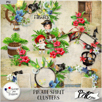 Pirate Spirit - Clusters by Pat Scrap