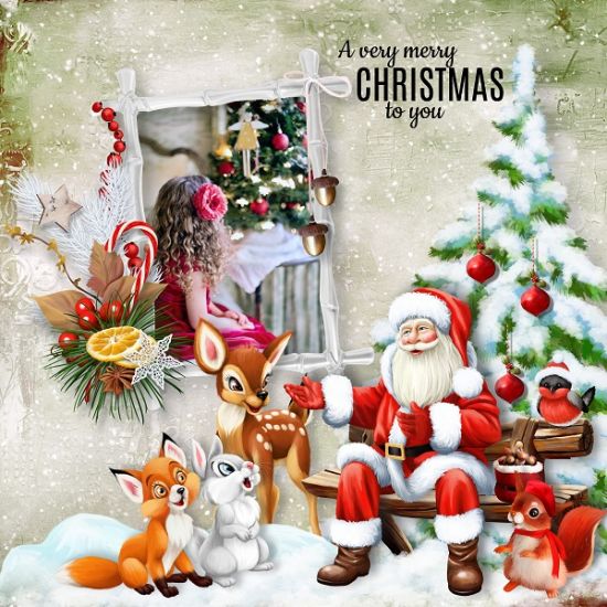 Christmas Harmony - Mini-Kit by Pat Scrap - Click Image to Close