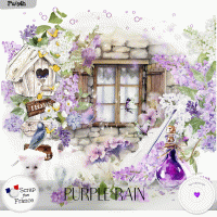 Purple rain by VanillaM Designs