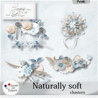 Naturally soft clusters by Jessica art-design