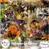 Halloween for cherilyn - kit by Mariscrap