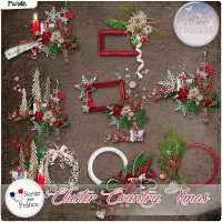 Country Xmas Cluster (PU/S4H) by Bee Creation