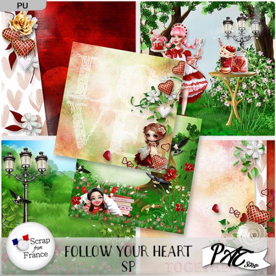 Follow Your Heart - SP by Pat Scrap - Click Image to Close